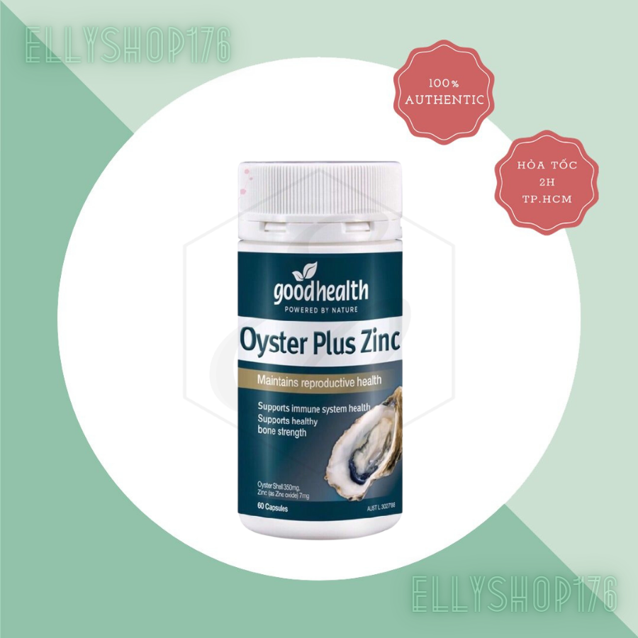 Tinh Chất Hàu Tươi Goodheal Oyster Plus ZinC - Hộp 60 Viên